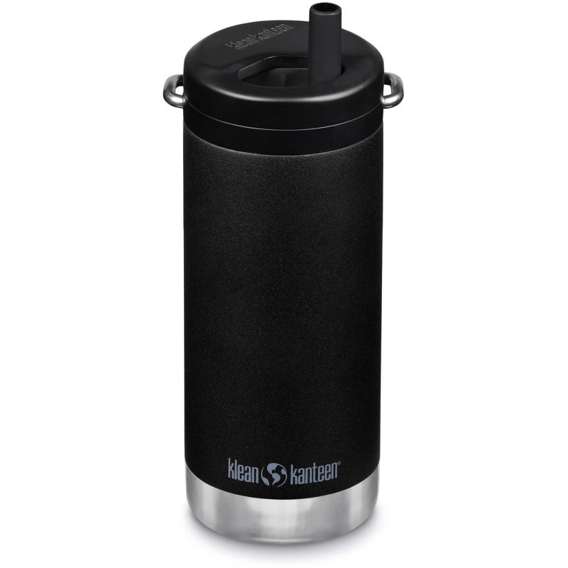 Isoleret Termoflaske Tkwide 355 Ml Med Twist Cap, Sort fra Klean Kanteen