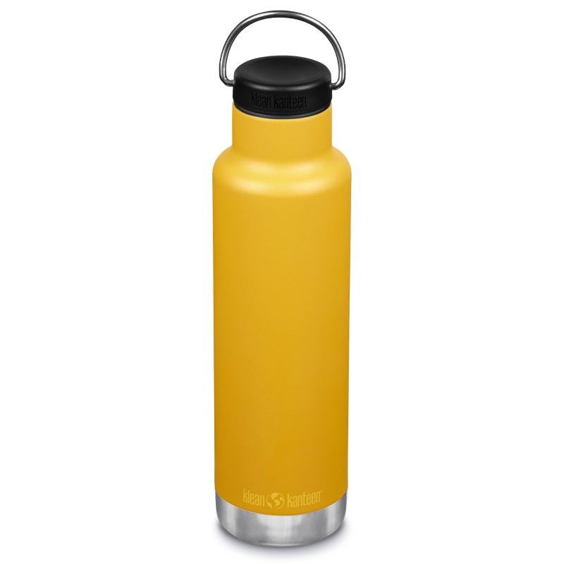 Vandflaske Med Låg Og Hank, 592 Ml, Marigold fra Klean Kanteen