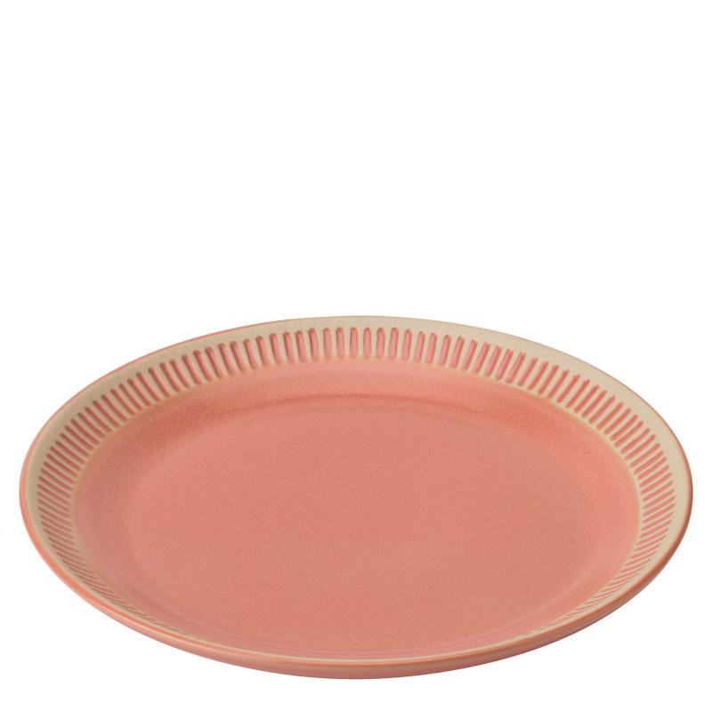 Colorit Tallerken 19 Cm, Coral fra Knabstrup