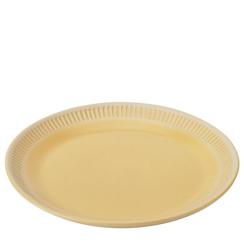 Colorit Tallerken 19 Cm, Yellow fra Knabstrup