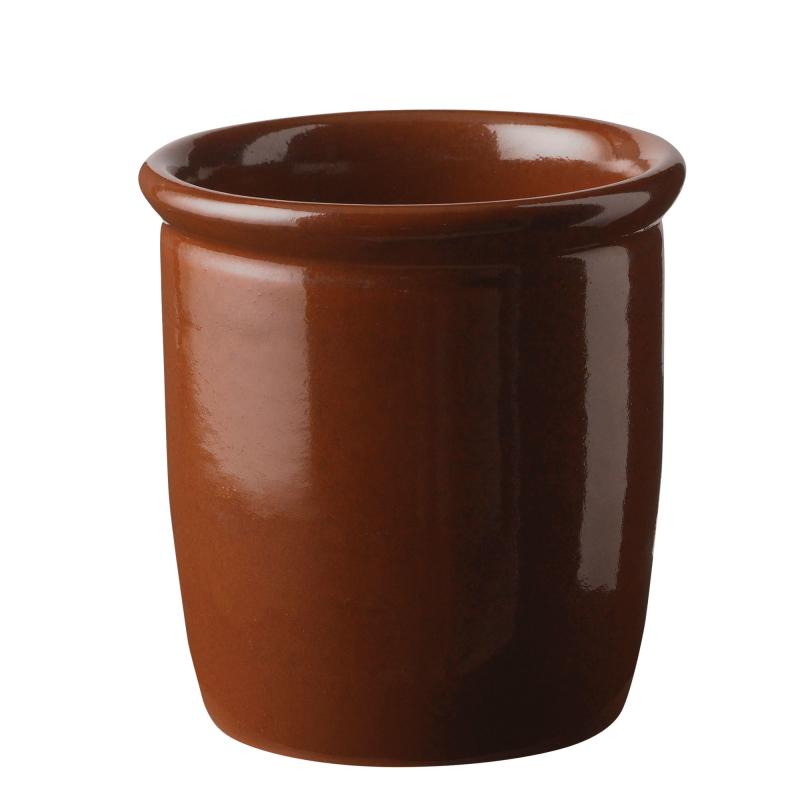Syltekrukke 0,5 Liter, Terracotta fra Knabstrup