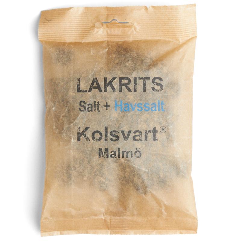 Salt + Havsalt Lakrids, 120 G fra Kolsvart