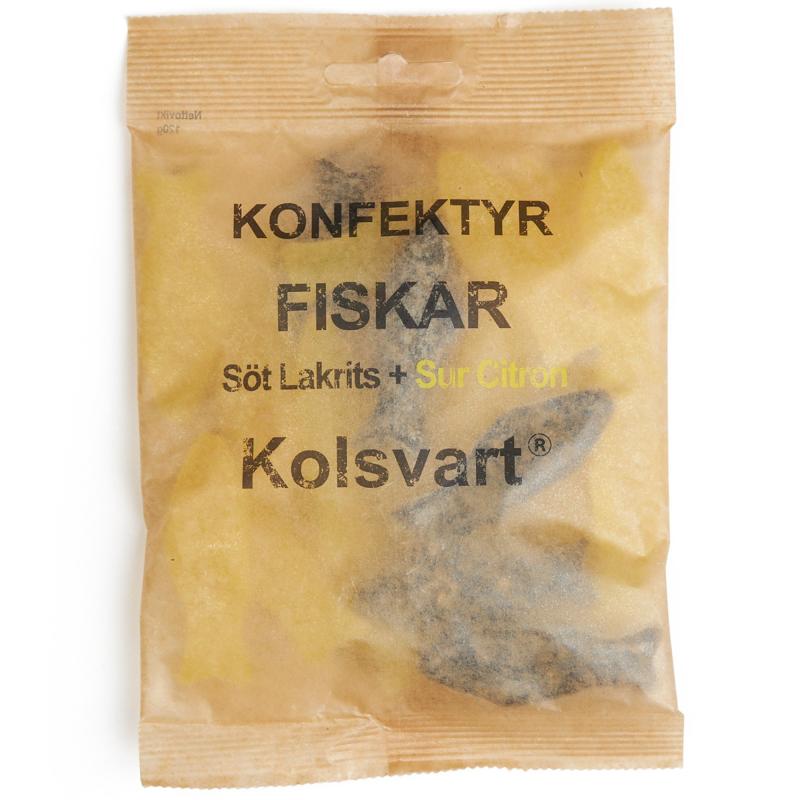 Søs + Syrlig Citron, 120 G fra Kolsvart