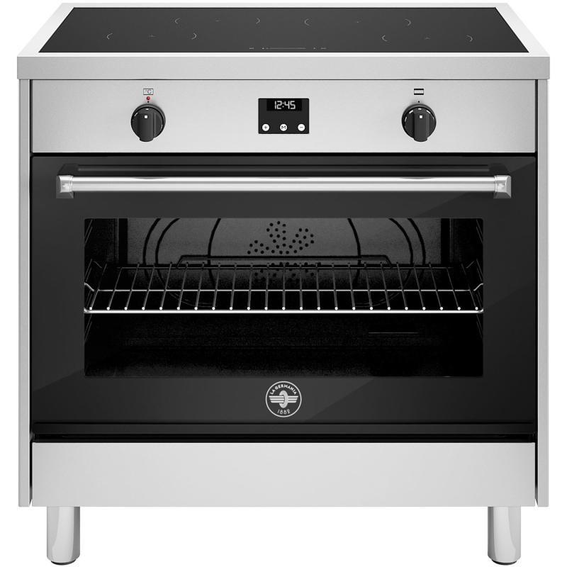 Amn964iexe Induktionskomfur 4 Zoner, 90 Cm, Rustfrit Stål fra La Germania
