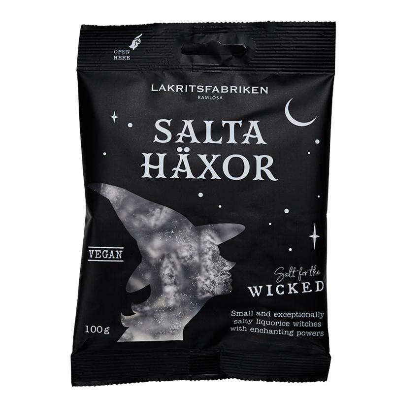 Salta Häxor 100 G fra Lakritsfabriken