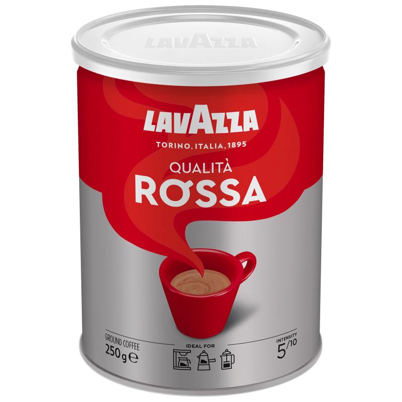 Qualitã  Rossa Espressomalet Kaffe, 250 G fra Lavazza