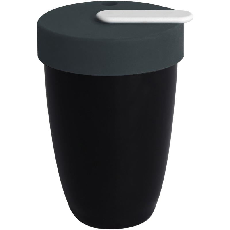 Nomad Dobbeltvægget Krus 250 Ml, Sort fra Loveramics