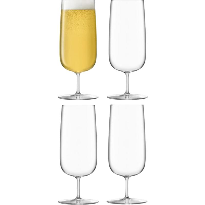 Borough Pilsner ølglas, 4 Stk. fra Lsa