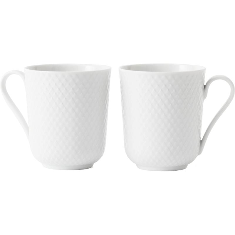 2 Stk. Rhombe Kop fra Lyngby Porcelæn