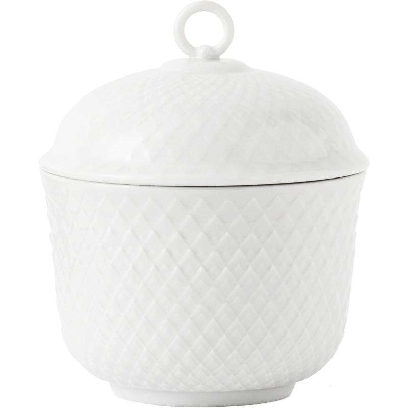 Rhombe Sukkerskål fra Lyngby Porcelæn