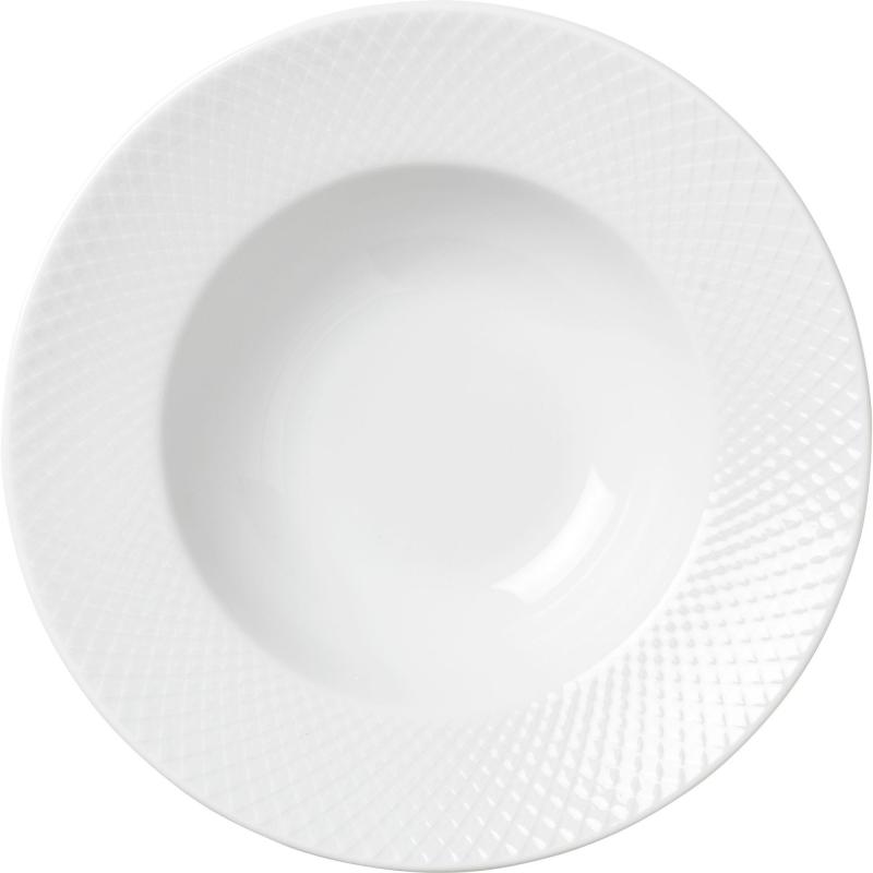Rhombe Pastatallerken 24,5 Cm fra Lyngby Porcelæn