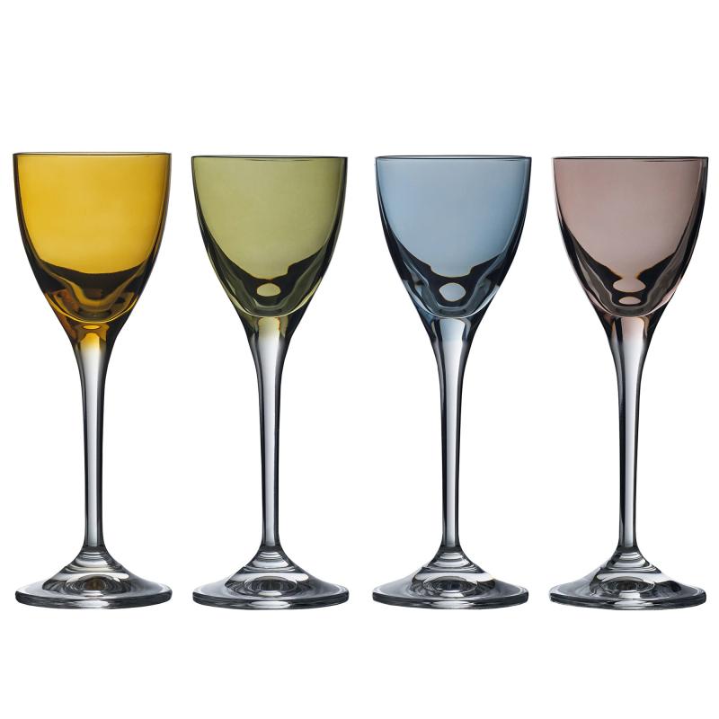 Joyful Snapseglas, Mix, 4 Stk. fra Magnor