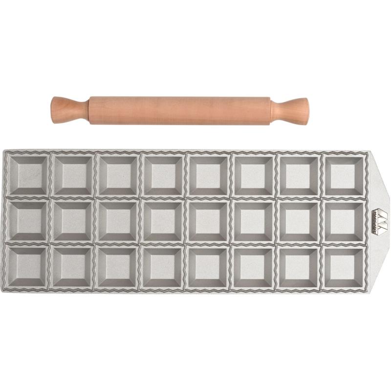 Ravioliform Til 24 Kvadratiske Ravioli fra Marcato