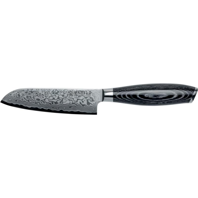 Akio Santokukniv 13 Cm, Sort fra Mareld