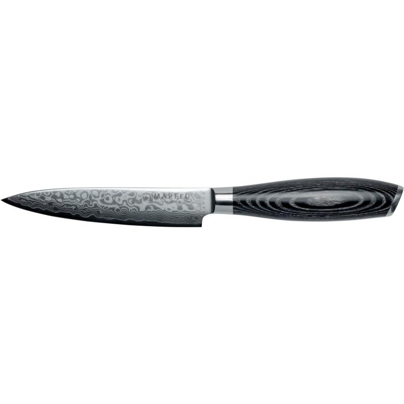 Akio Universalkniv 13 Cm, Sort fra Mareld