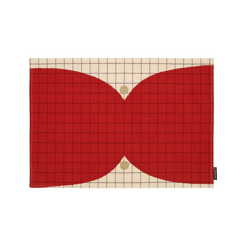 Kalendi Bordskåner, Gold Red fra Marimekko