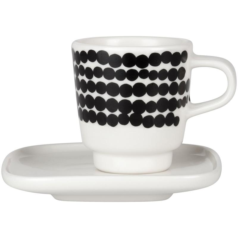 Siirtolapuutarha Espressokop Og Fad fra Marimekko