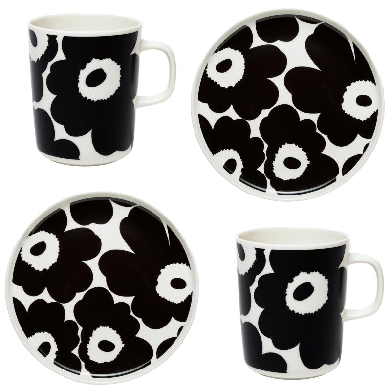 Uniko Morgenmadssæt, Krus Og Tallerken fra Marimekko