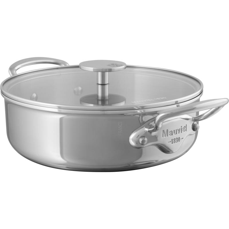 Cook Style Gryde Med Glaslåg, 5,7 Liter fra Mauviel