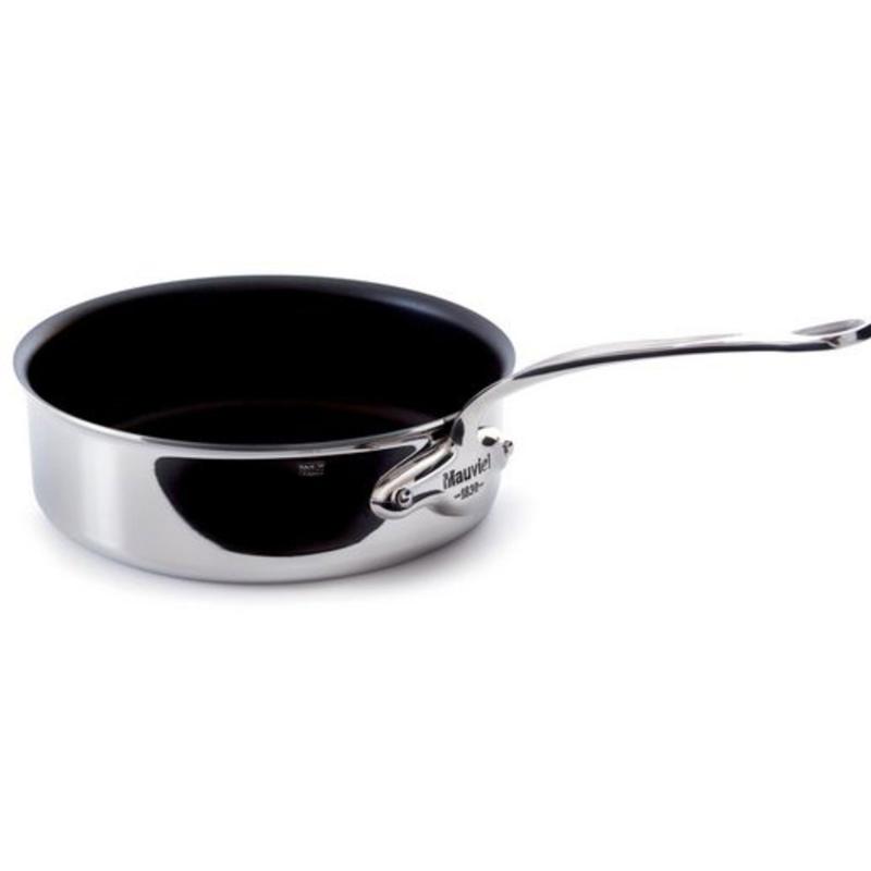 Cook Style Sautérpande I Stål Med Non Stick Belægning, 24 Cm. fra Mauviel