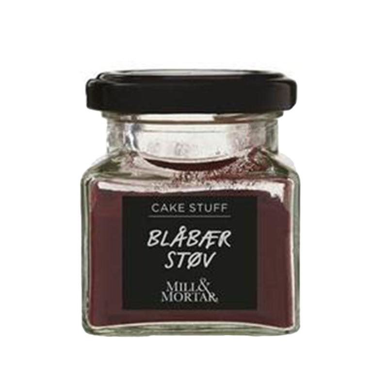 Blåbærpulver 40 G fra Mill & Mortar