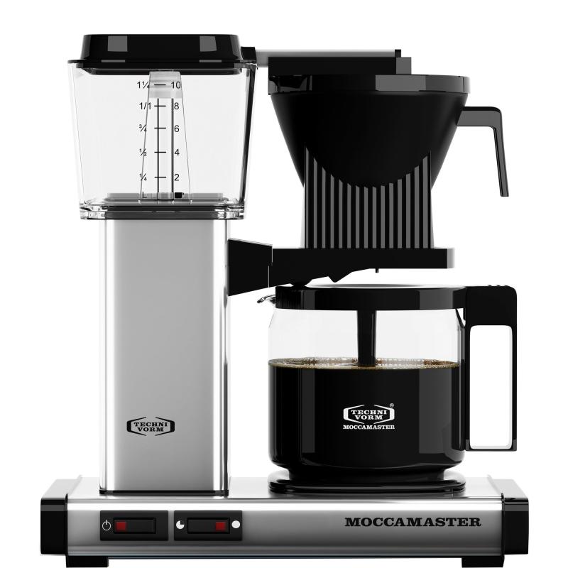 Automatic Kaffemaskine, Polished Silver fra Moccamaster