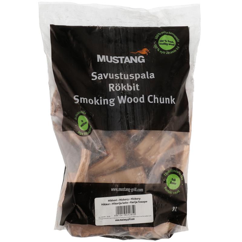Rygeflis, Hickory, 8 Liter fra Mustang