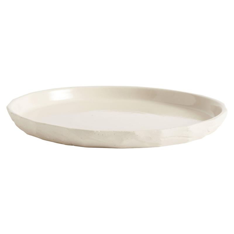 Kuri Middagstallerken 26 Cm, Sand fra Muubs