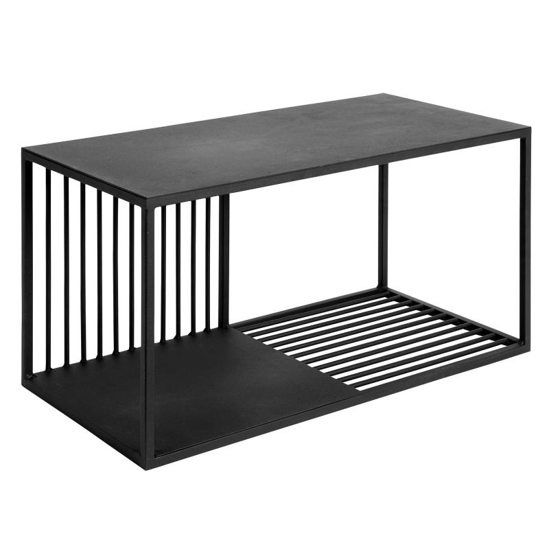 Denver Hylde Large 35 X 70 X 35 Cm, Sort fra Muubs