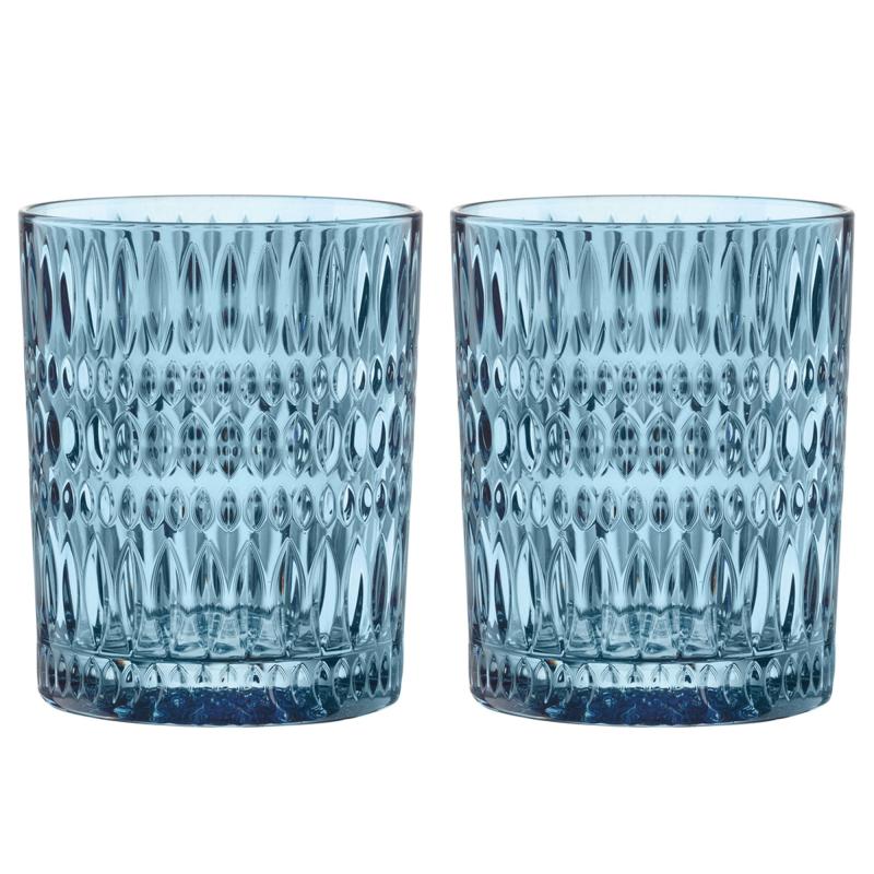 Ethno Tumblerglas 30,4 Cl, Vintage Blue, 2 Stk. fra Nachtmann