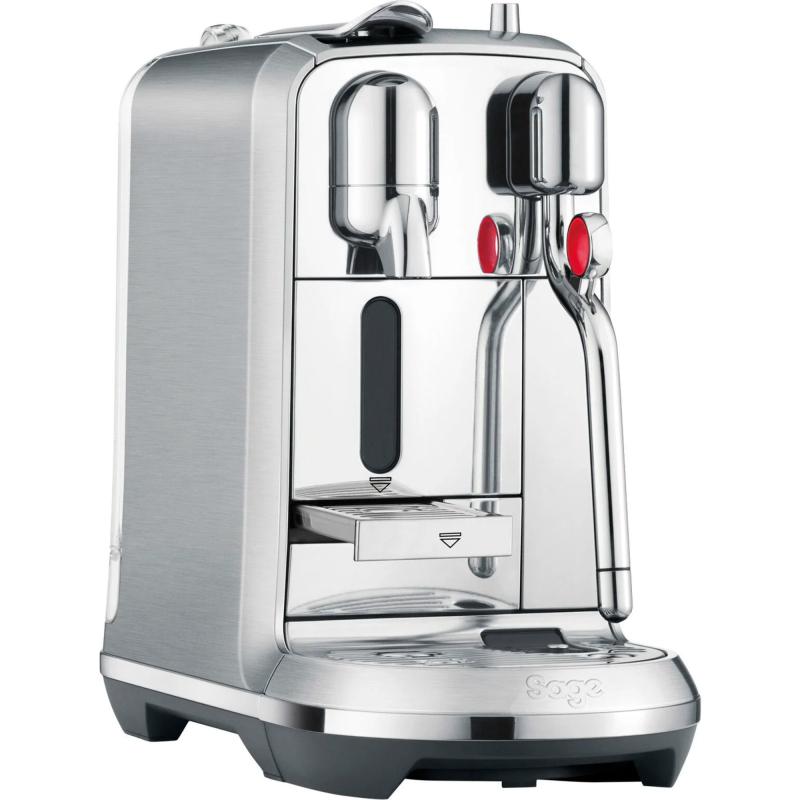 By Sage Sne 800 Kapselmaskine, Brushed Stainless Steel fra Nespresso