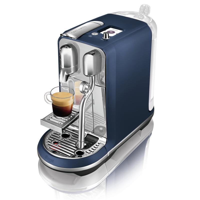 By Sage Sne 800 Kapselmaskine, Damson Blue fra Nespresso