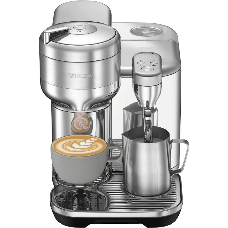By Sage Vertuo Creatista Kapselmaskine, Rustfrit Stål fra Nespresso
