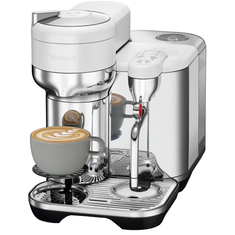 By Sage Vertuo Creatista Kapselmaskine, Sea Salt White fra Nespresso
