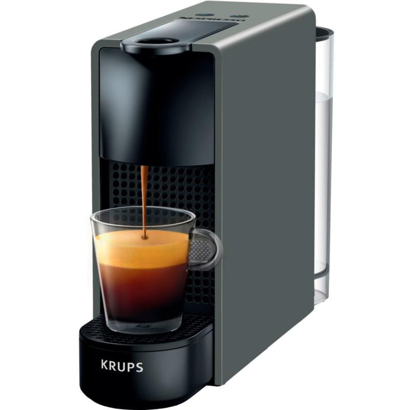 Essenza Mini Kaffemaskine, 0,6 Liter, Grå fra Nespresso