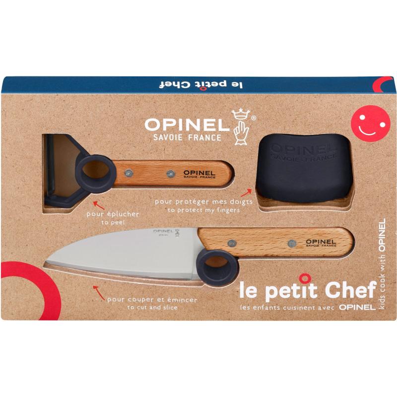 Le Petit Chef Børnesæt 3 Dele, Blå fra Opinel