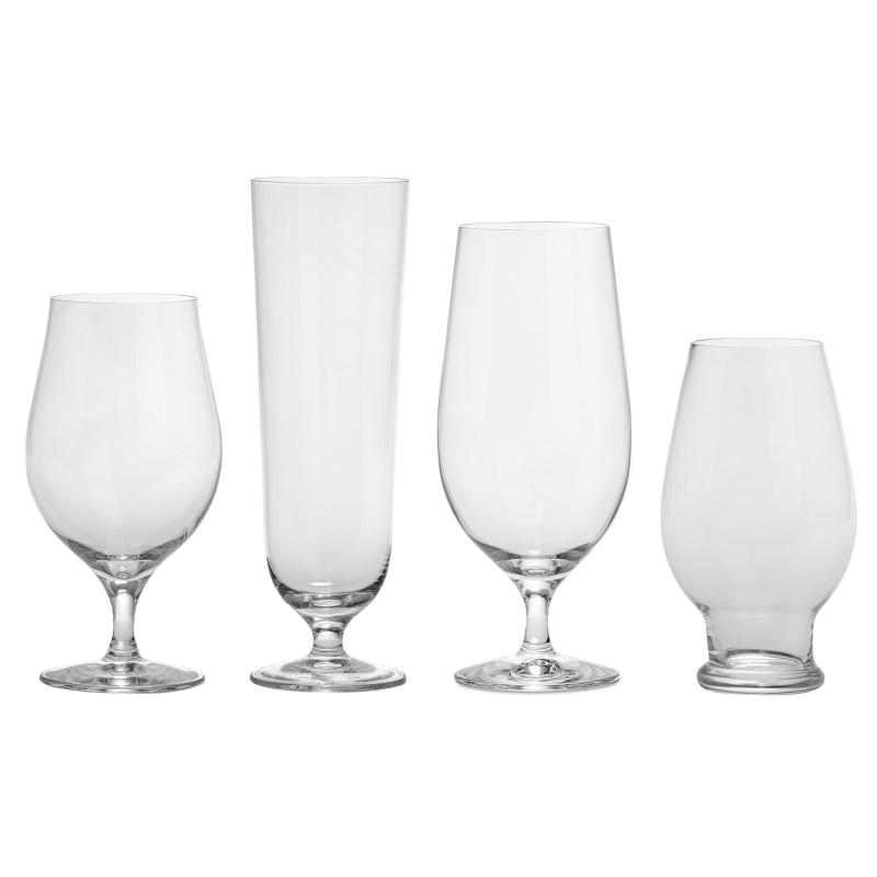 Beer Tasting Sæt, 4 Glas fra Orrefors