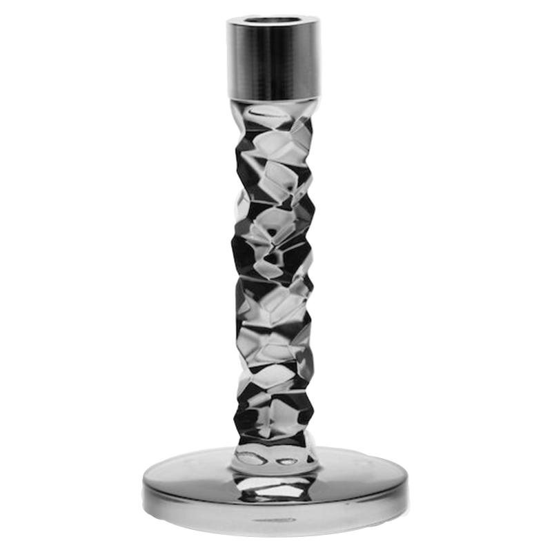 Carat Lysestage 18 Cm, Antracit fra Orrefors