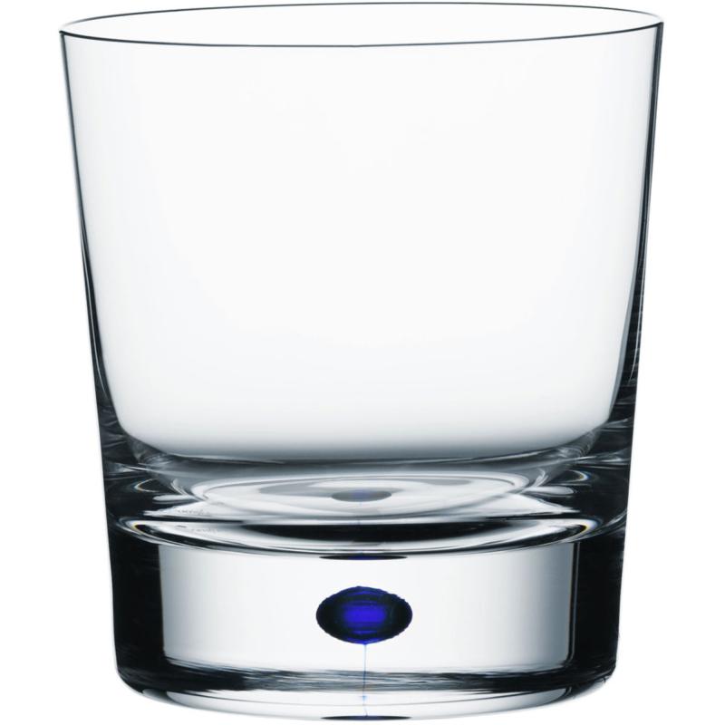 Intermezzo Blå Whiskyglas, 40 Cl. fra Orrefors