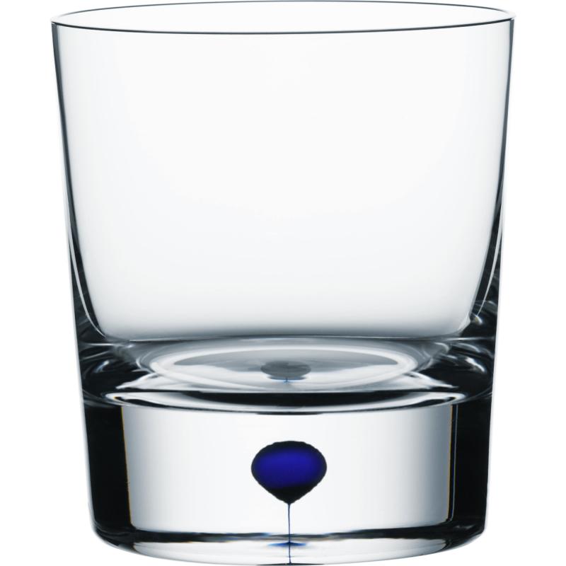 Intermezzo Blå Whiskyglas, 25cl. fra Orrefors