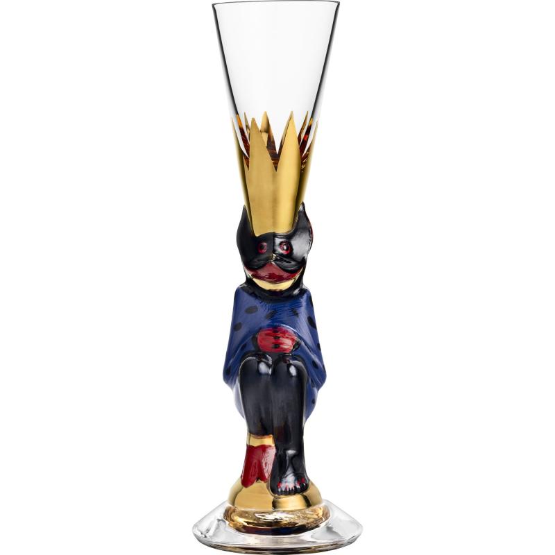 Nobel Snapseglas 4 Cl, Blå fra Orrefors