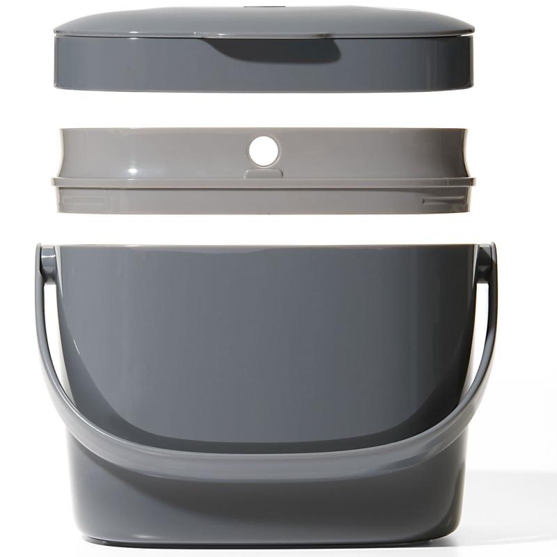Easy Clean Kompostbeholder 6,6 L, Charcoal fra Oxo