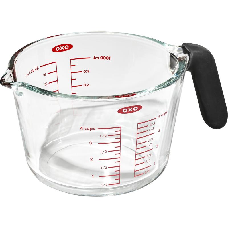 Målebæger 1 Liter, Glas fra Oxo