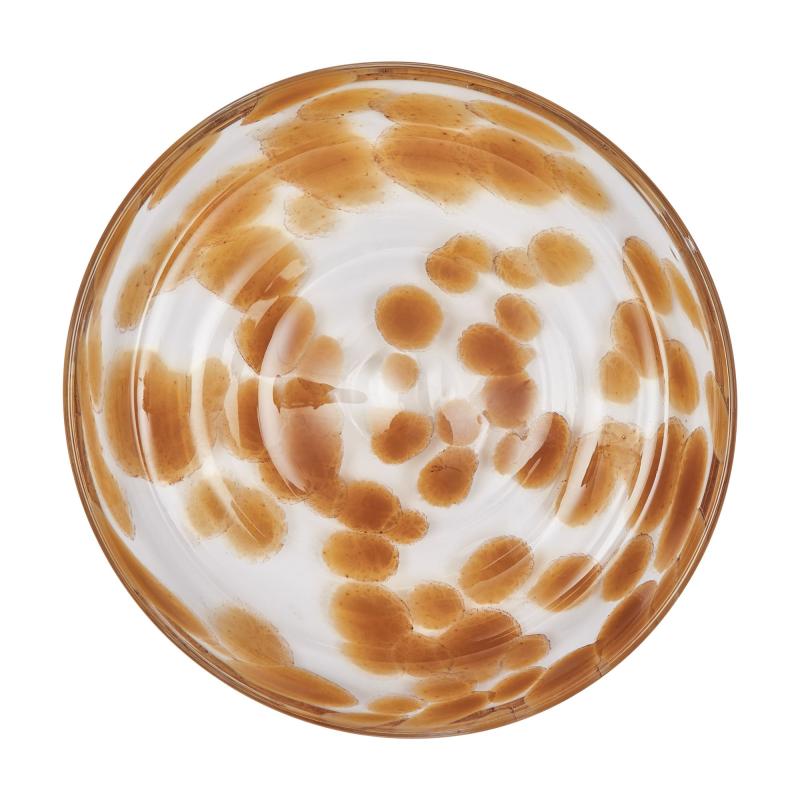 Jali Desserttallerken 16 Cm, Amber fra Oyoy