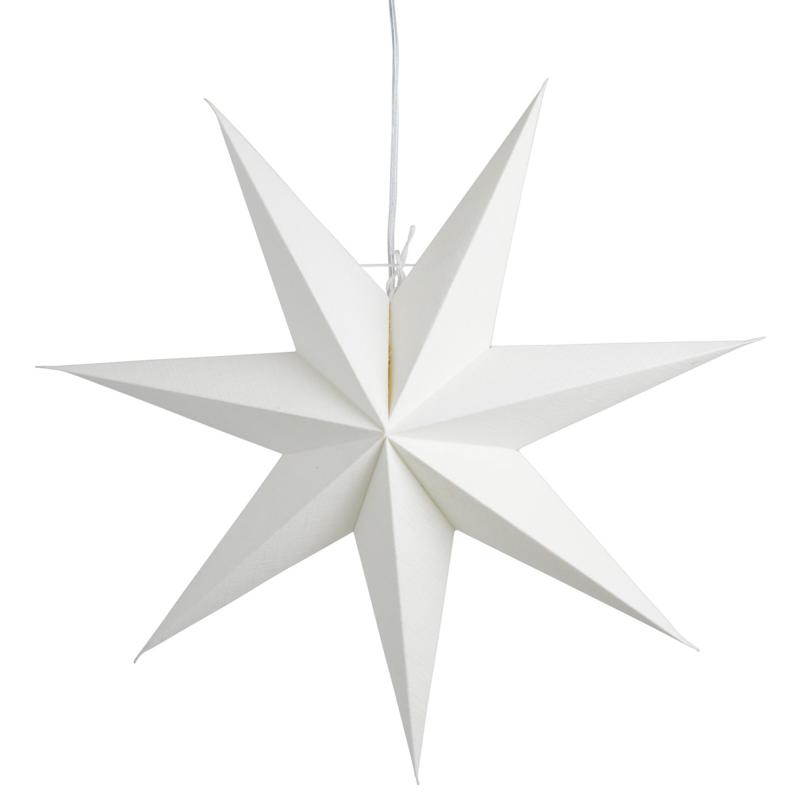 Sally Julestjerne 60 Cm, Hvid fra Watt & Veke