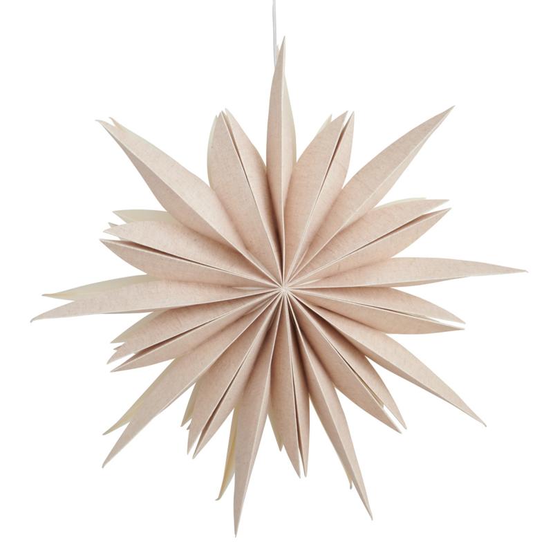 Fiona Julestjerne 65 Cm, Natural fra Watt & Veke