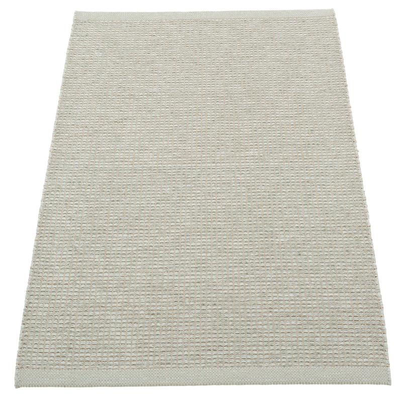 Emm Gulvtæppe 120x70 Cm, Sage Linen fra Pappelina