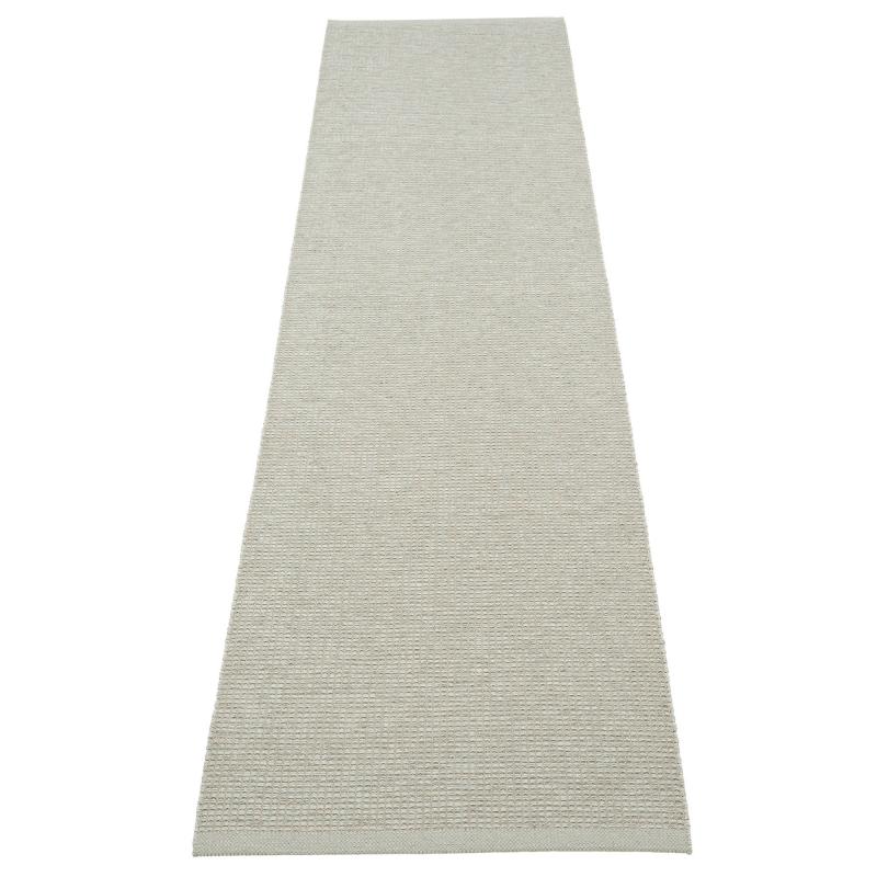Emm Gulvtæppe 300x70 Cm, Sage Linen fra Pappelina