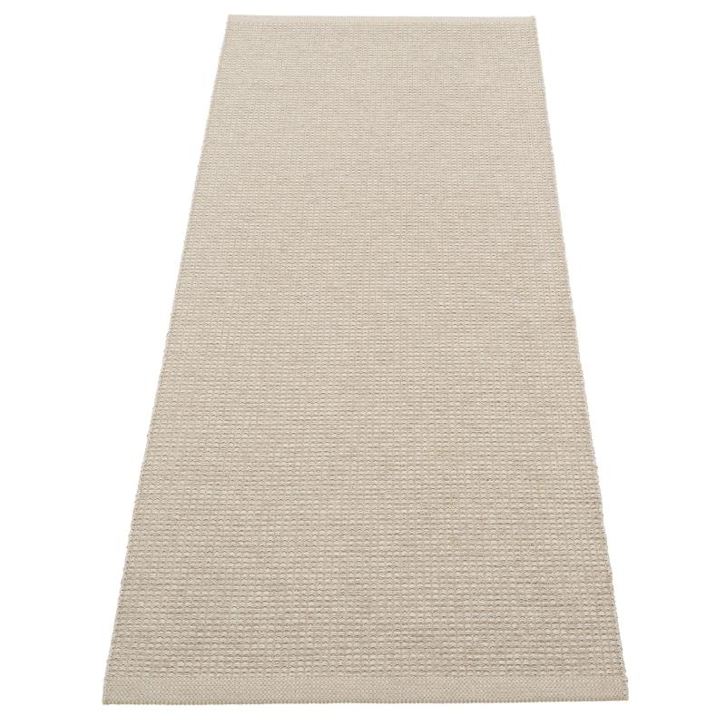 Emm Gulvtæppe 180x70 Cm, Linen Linen fra Pappelina