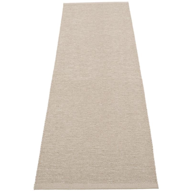 Emm Gulvtæppe 240x70 Cm, Linen Linen fra Pappelina